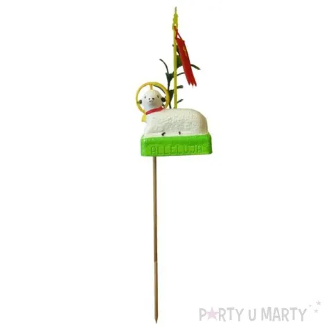 pikery baranek wielkanocny z aureolka zielen arpex