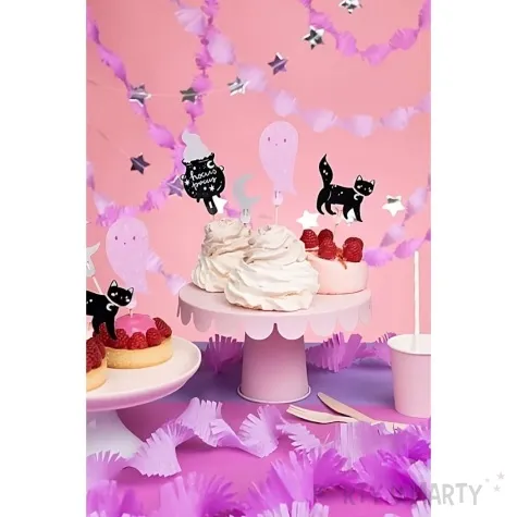 pikery czarownica halloween partydeco 5 szt