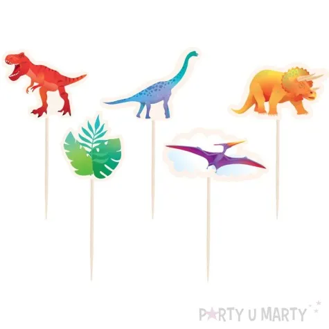 pikery dinozaury pd dino pd party 16 szt