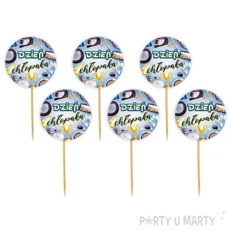 pikery dzien chlopaka puchar mix kolor 6 szt