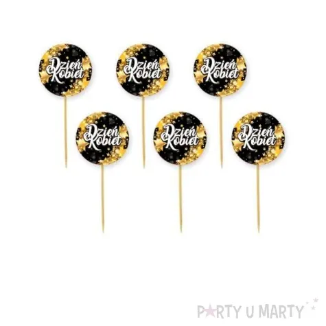 pikery dzien kobiet gwiazdki zlote 6 sz