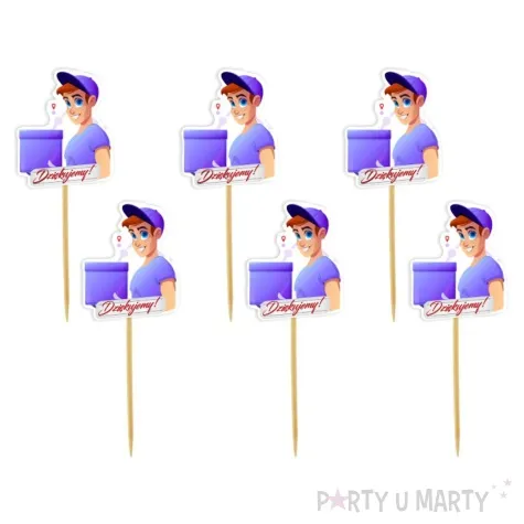 pikery dzien kuriera dziekujemy 6 szt