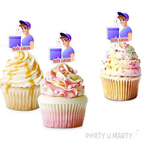 pikery dzien kuriera fioletowy 6 szt