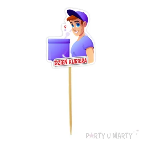 pikery dzien kuriera fioletowy 6 szt