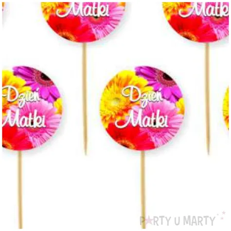 pikery dzien matki gerbery mix 6 szt