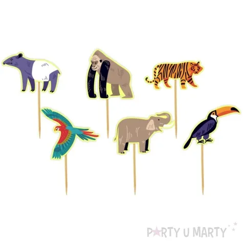 pikery dzungla bungla mix 6 szt