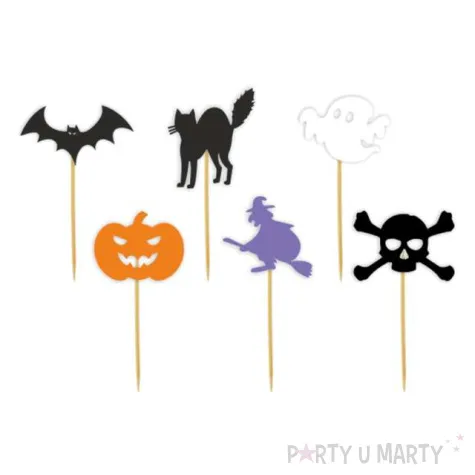 pikery halloween mix wielokolorowy 6 szt