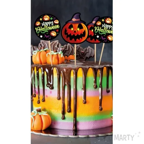 pikery happy halloween male potwory guirca 12 szt