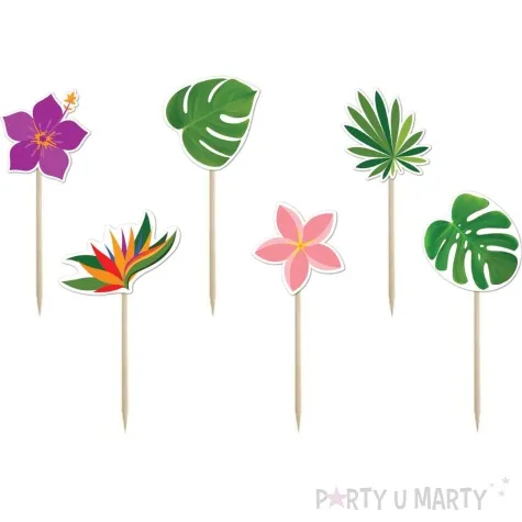 pikery hawaii party congee 6 szt