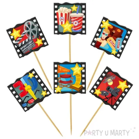 pikery hollywood party mix 6 szt