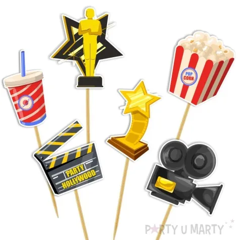 pikery hollywood symbole mix 6 szt