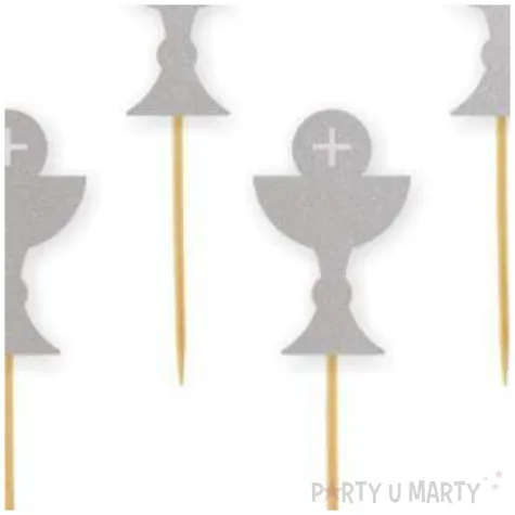 pikery hostia srebrne 6 szt