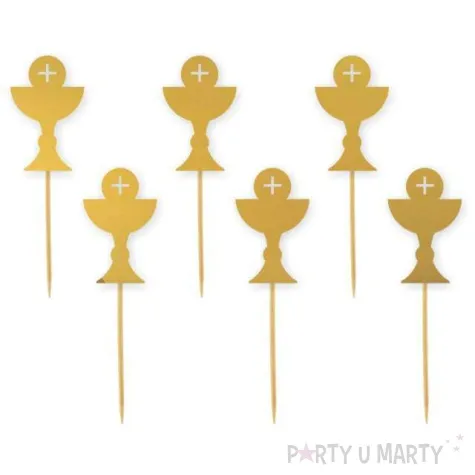 pikery hostia zlote 6 szt