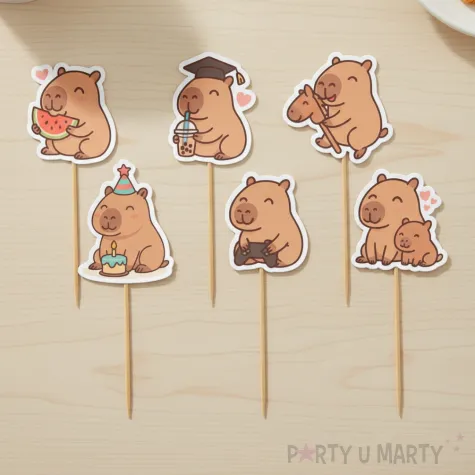 pikery kapibary 6 szt