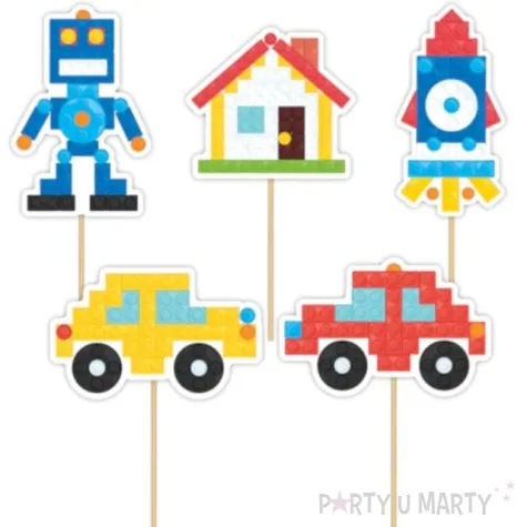 pikery klocki partypal 5 szt