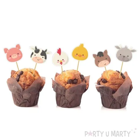 pikery kokolorowa farma 1 mix 6szt