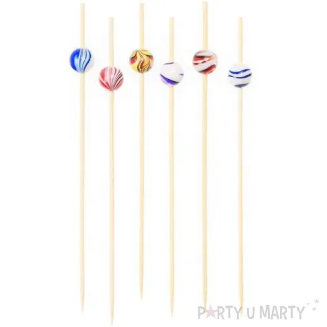 pikery koktajlowe ceramiczne kuleczki mix godan 24 szt