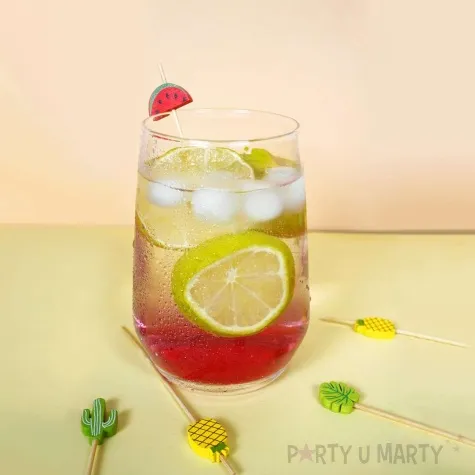 pikery koktajlowe hawajskie party arpex 12 cm 120 szt