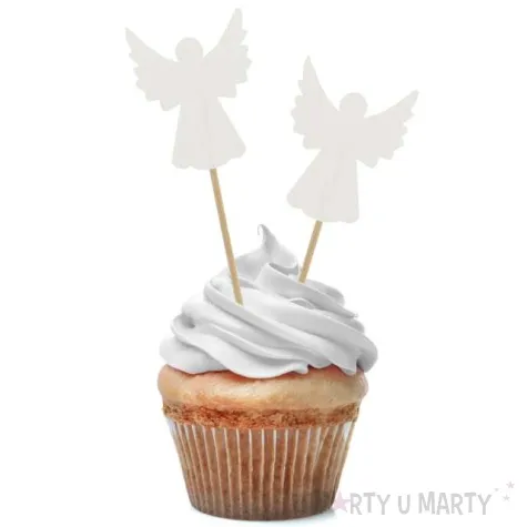 pikery komunia swieta anioly bialy godan 12 cm