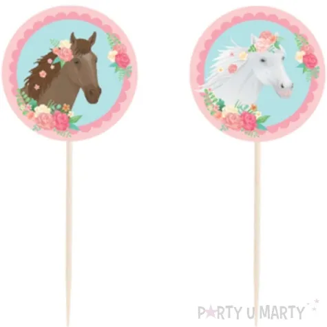 pikery konie pd horses pd party 16 szt
