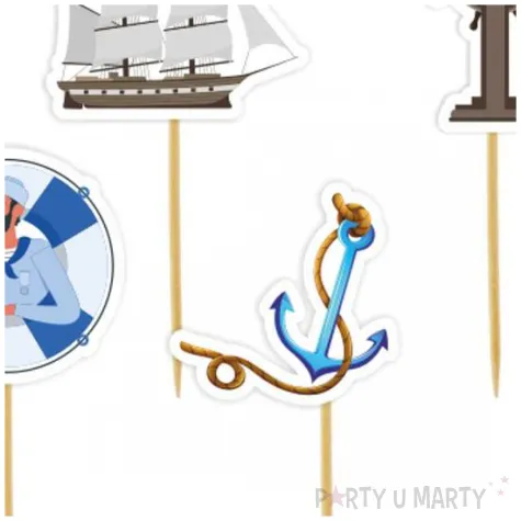 pikery morska przygoda mix 6 szt