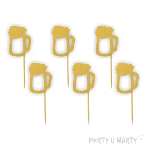 pikery oktoberfest kufle piwa zlote 6 szt