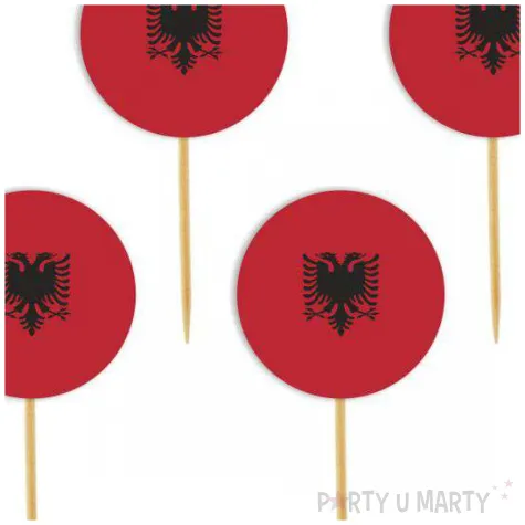 pikery panstwa swiata albania 6 szt