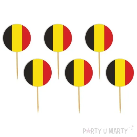 pikery panstwa swiata belgia 6 szt