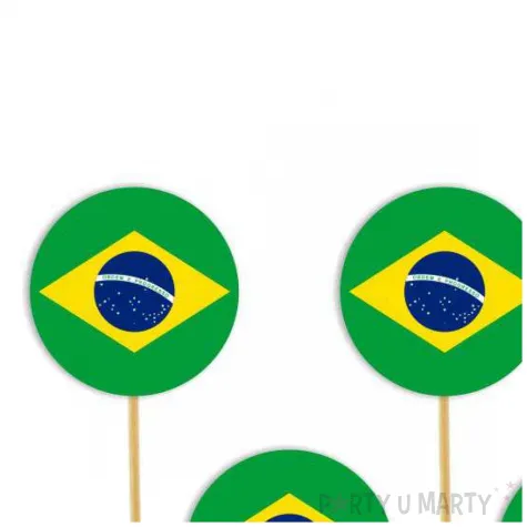 pikery panstwa swiata brazylia 6 szt