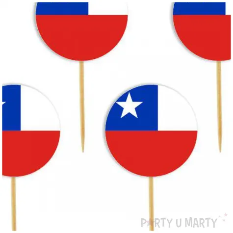 pikery panstwa swiata chile 6 szt