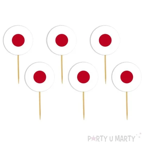 pikery panstwa swiata japonia 6 szt