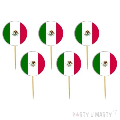 pikery panstwa swiata meksyk 6 szt
