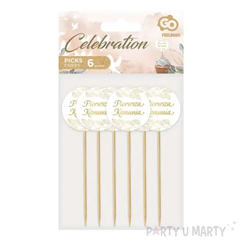 pikery pierwsza komunia ihs godan 6 szt