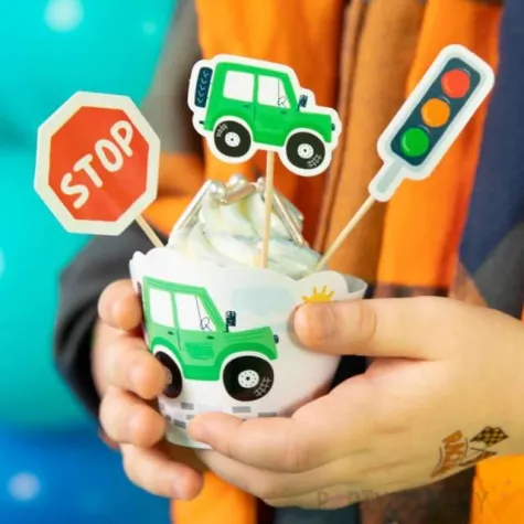 pikery pojazdy budowa mix 8 szt