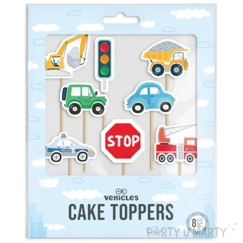 pikery pojazdy budowa mix 8 szt