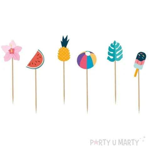 pikery summer lets party godan 12cm 6 szt