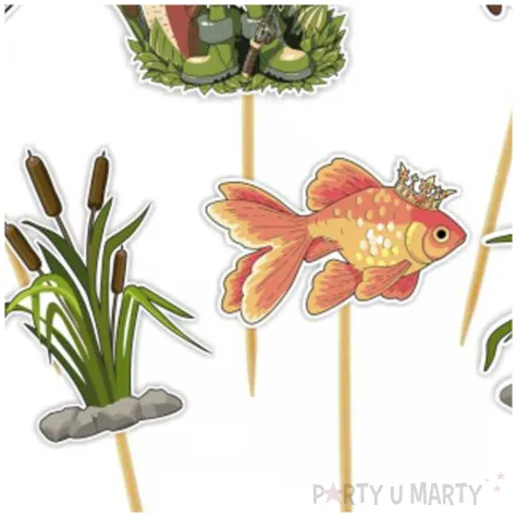 pikery wedkarz i zlota rybka 6 szt