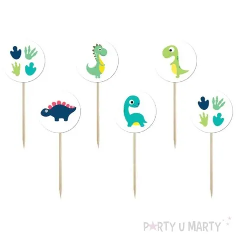 pikery wesole dinozaury congee 6 szt