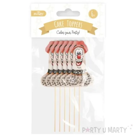 pikery wieczor panienski peniski kolorowe partypal 6 szt