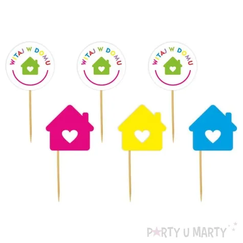 pikery witaj w domu 6 szt