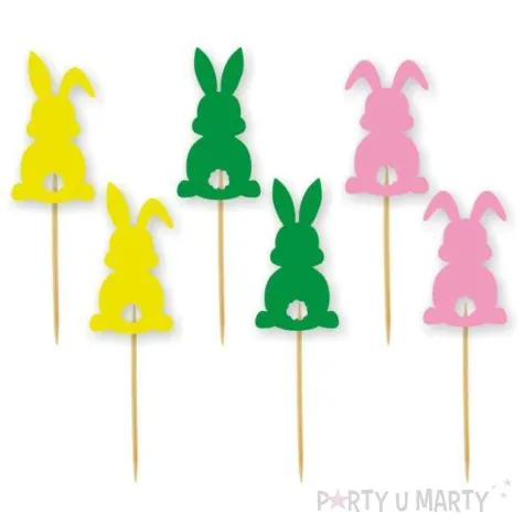 pikery zajaczki mix 6 szt