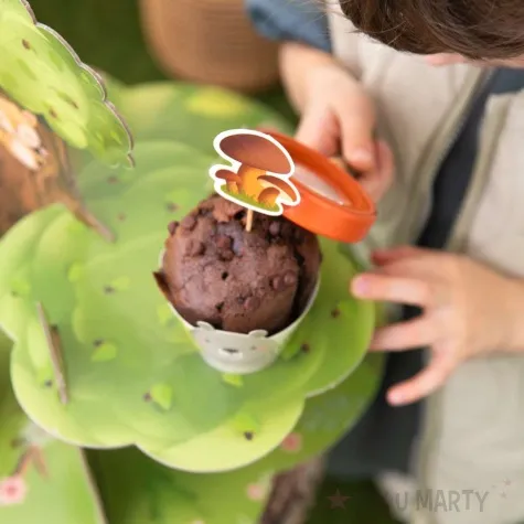 pikery zwierzeta lesni przyjaciele partypal 9 szt