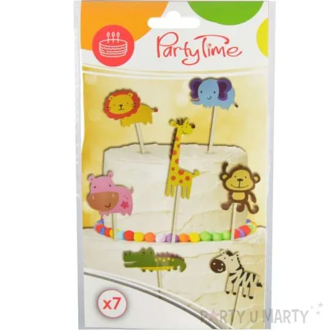 pikery zwierzeta safari mix arpex 12 cm 7 szt