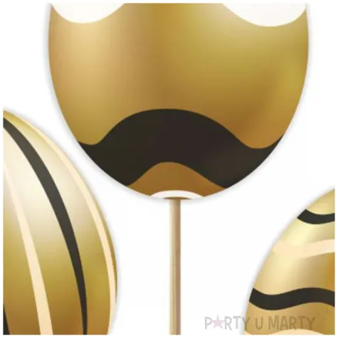 piki ozdobne pisanki glamour dekoracja na wielkanoc do swieconki stroika 26 cm 3 szt