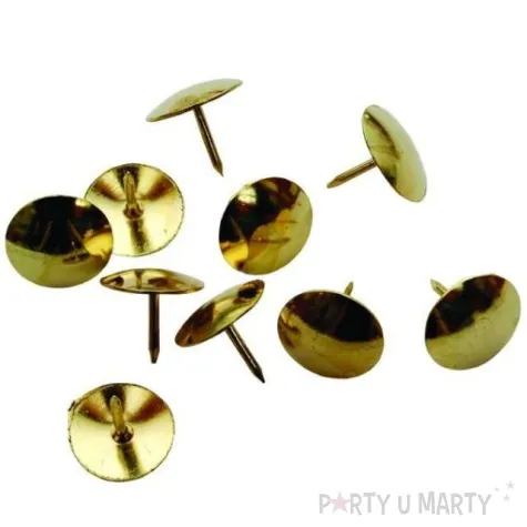 pinezki classic zlote titanum 50 szt