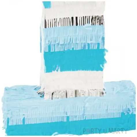 piniata cyfra 1 niebieski godan 50 x 35 cm