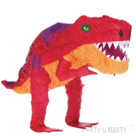 piniata dinozaur t rex amscan 55 8 x 25 4 cm