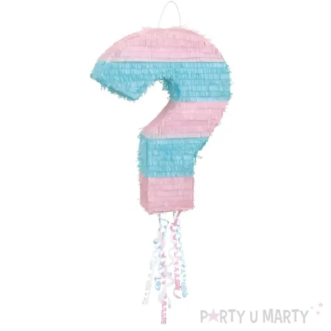 piniata gender reveal znak zapytania smiffys 35 x 45 cm