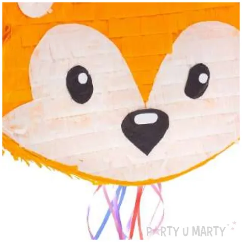 piniata lisek pomaranczowy godan 35 x 27 cm