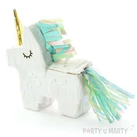 piniata mini jednorozec partydeco 8x8 cm